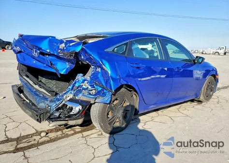 2020 Honda Civic Lx z USA, uszkodzony, nr VIN 19XFC2F60LE011097